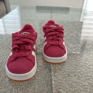 adidas Kids Sneakers in Pink with White Accents